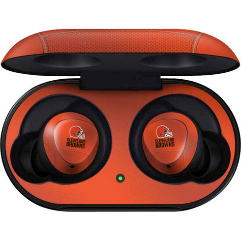 NFL Cleveland Browns Team Jersey Galaxy Buds Skin