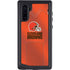 NFL Cleveland Browns Team Jersey Galaxy Note 10 Waterproof Case