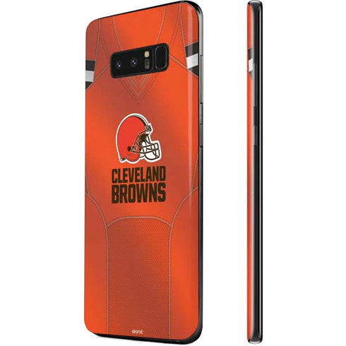 NFL Cleveland Browns Team Jersey Galaxy Note 8 Skin