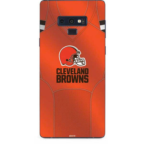 NFL Cleveland Browns Team Jersey Galaxy Note 9 Skin