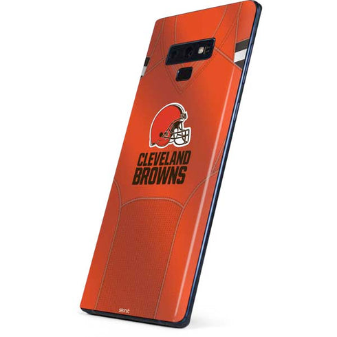 NFL Cleveland Browns Team Jersey Galaxy Note 9 Skin