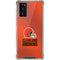 NFL Cleveland Browns Team Jersey Galaxy Note20 5G Clear Case