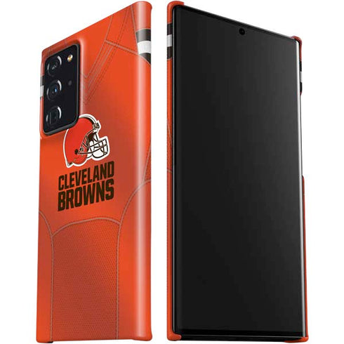 NFL Cleveland Browns Team Jersey Galaxy Note20 Ultra 5G Lite Case