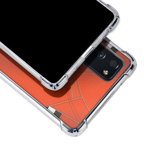 NFL Cleveland Browns Team Jersey Galaxy S20 FE Clear Case