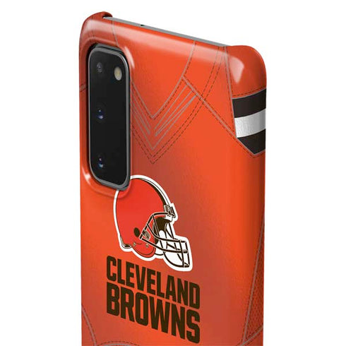 NFL Cleveland Browns Team Jersey Galaxy S20 Lite Case