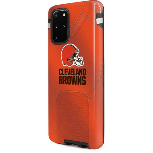 NFL Cleveland Browns Team Jersey Galaxy S20 Plus Pro Case