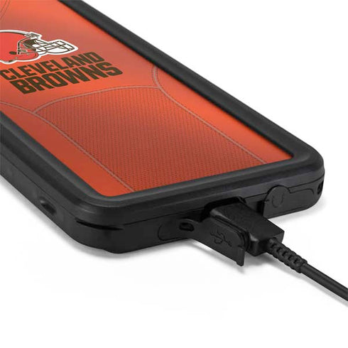 NFL Cleveland Browns Team Jersey Galaxy S20 Plus Waterproof Case