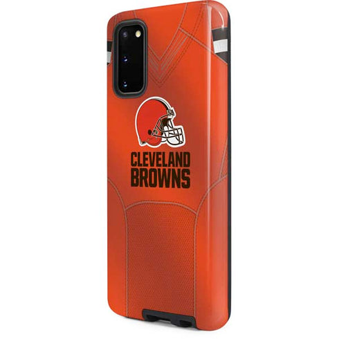 NFL Cleveland Browns Team Jersey Galaxy S20 Pro Case