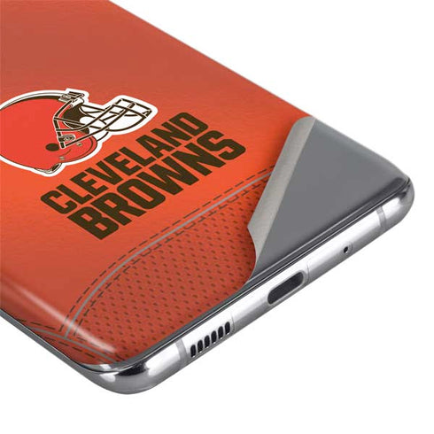 NFL Cleveland Browns Team Jersey Galaxy S20 Ultra 5G Skin