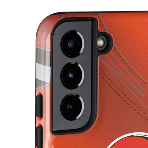NFL Cleveland Browns Team Jersey Galaxy S22 Plus Pro Case