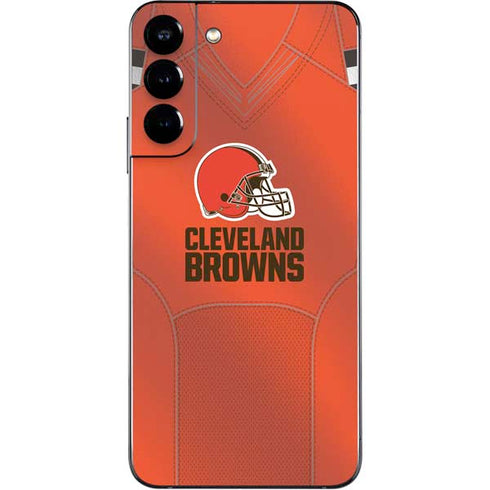 NFL Cleveland Browns Team Jersey Galaxy S22 Plus Skin