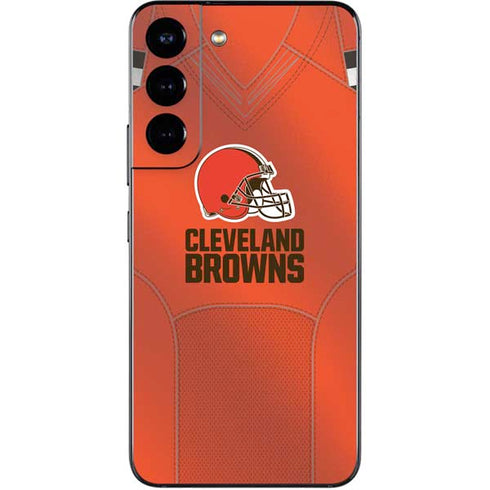 NFL Cleveland Browns Team Jersey Galaxy S22 Skin