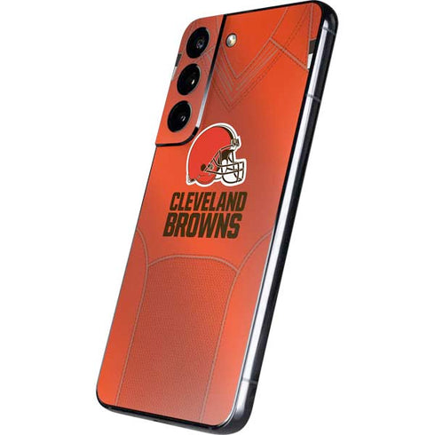NFL Cleveland Browns Team Jersey Galaxy S22 Skin