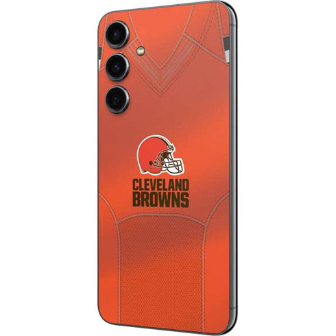 NFL Cleveland Browns Team Jersey Galaxy S23 FE Skin