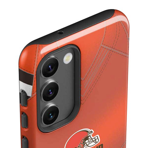 NFL Cleveland Browns Team Jersey Galaxy S23 Plus Pro Case