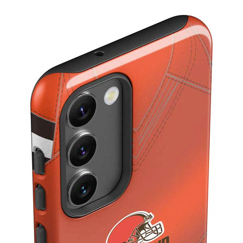 NFL Cleveland Browns Team Jersey Galaxy S23 Pro Case