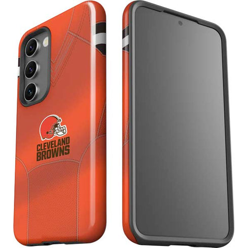 NFL Cleveland Browns Team Jersey Galaxy S23 Pro Case
