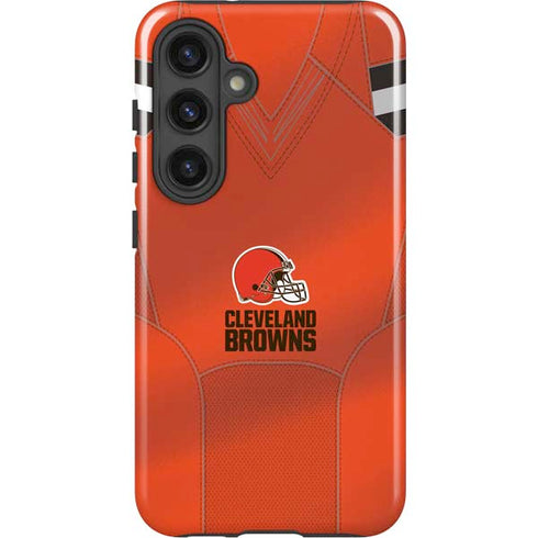 NFL Cleveland Browns Team Jersey Galaxy S24 Impact Case