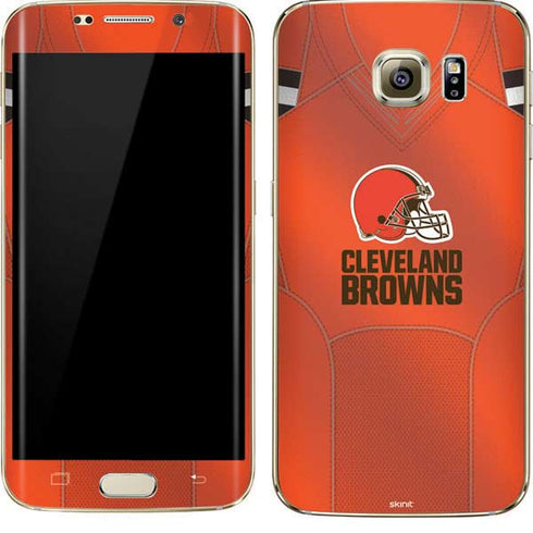 NFL Cleveland Browns Team Jersey Galaxy S7 Edge Skin
