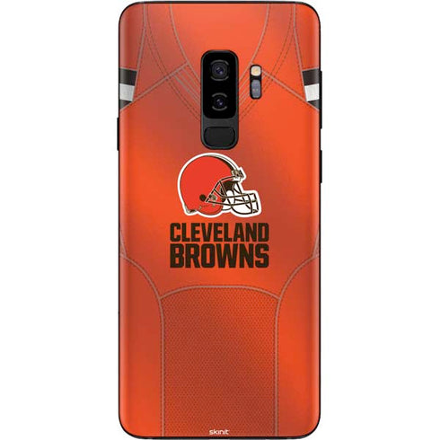NFL Cleveland Browns Team Jersey Galaxy S9 Plus Skin