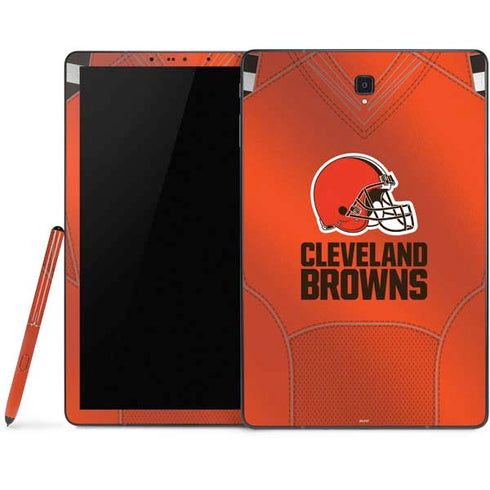 NFL Cleveland Browns Team Jersey Samsung Galaxy Tab Skin