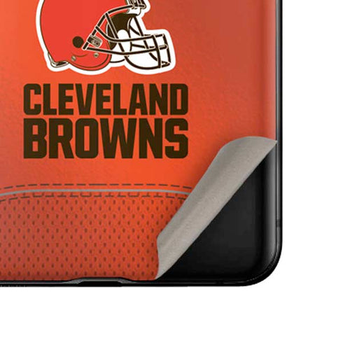NFL Cleveland Browns Team Jersey Galaxy Z Flip Skin