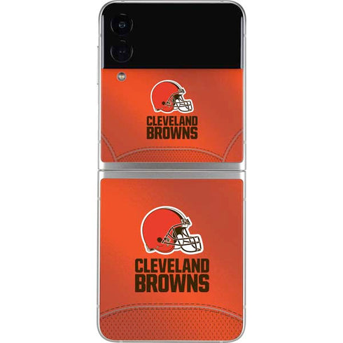 NFL Cleveland Browns Team Jersey Galaxy Z Flip3 5G Skin