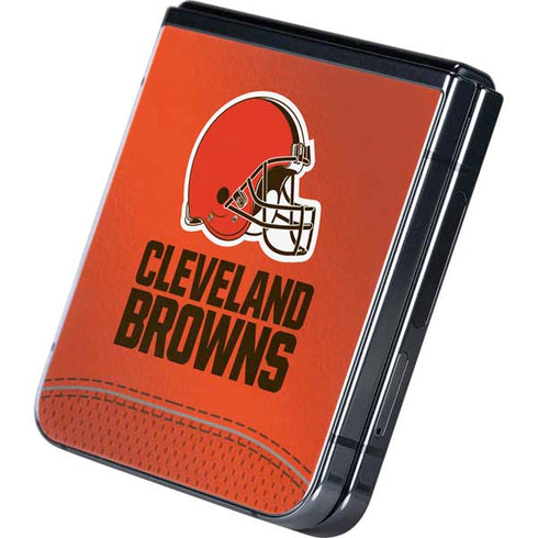NFL Cleveland Browns Team Jersey Galaxy Z Flip5 5G Skin