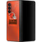NFL Cleveland Browns Team Jersey Galaxy Z Fold3 5G Skin