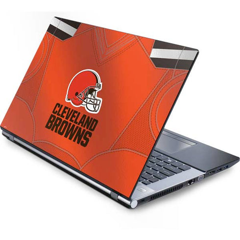 NFL Cleveland Browns Team Jersey Generic Laptop Skin