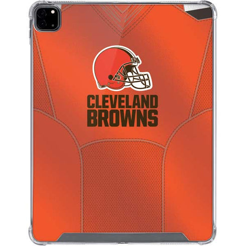 NFL Cleveland Browns Team Jersey iPad Pro 12.9in (2020) Clear Case