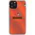 NFL Cleveland Browns Team Jersey iPhone 11 Pro Clear Case