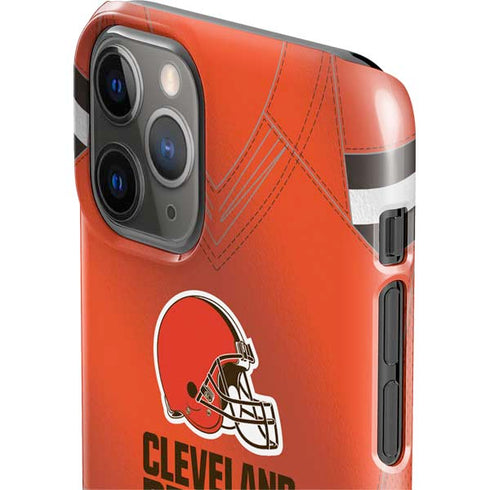 NFL Cleveland Browns Team Jersey iPhone 11 Pro Lite Case