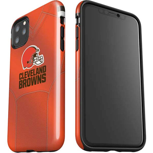 NFL Cleveland Browns Team Jersey iPhone 11 Pro Max Impact Case