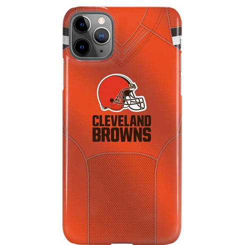 NFL Cleveland Browns Team Jersey iPhone 11 Pro Max Lite Case