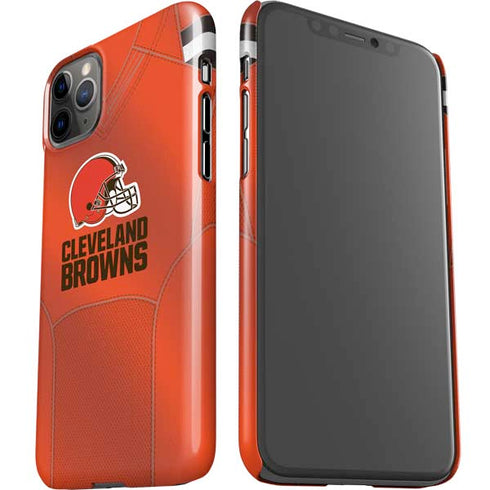 NFL Cleveland Browns Team Jersey iPhone 11 Pro Max Lite Case