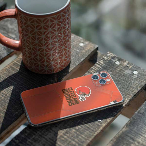NFL Cleveland Browns Team Jersey iPhone 11 Pro Max Skin