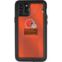 NFL Cleveland Browns Team Jersey iPhone 11 Pro Waterproof Case