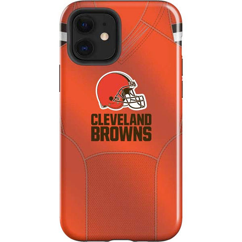 NFL Cleveland Browns Team Jersey iPhone 12 Impact Case