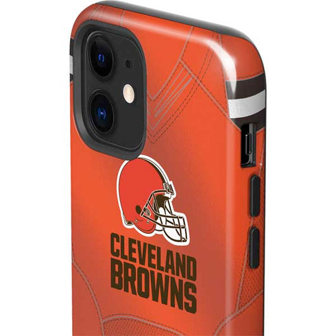 NFL Cleveland Browns Team Jersey iPhone 12 Impact Case