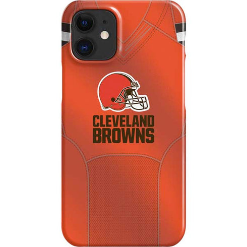 NFL Cleveland Browns Team Jersey iPhone 12 Mini Lite Case