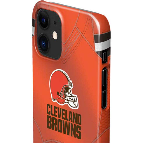 NFL Cleveland Browns Team Jersey iPhone 12 Mini Lite Case