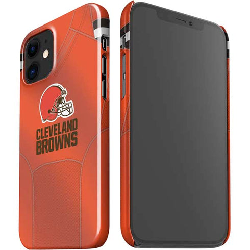 NFL Cleveland Browns Team Jersey iPhone 12 Mini Lite Case