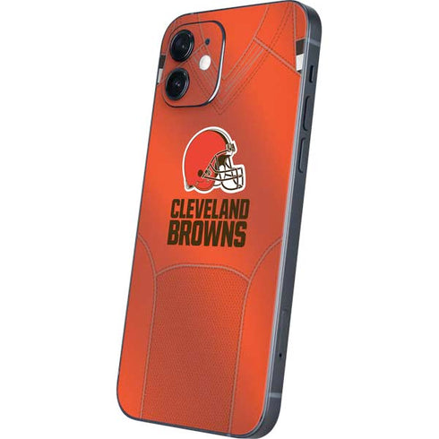 NFL Cleveland Browns Team Jersey iPhone 12 Mini Skin