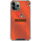 NFL Cleveland Browns Team Jersey iPhone 12 Pro Clear Case