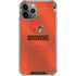 NFL Cleveland Browns Team Jersey iPhone 12 Pro Clear Case