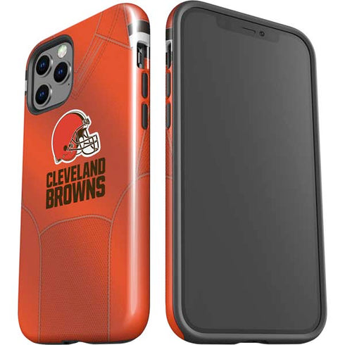 NFL Cleveland Browns Team Jersey iPhone 12 Pro Impact Case