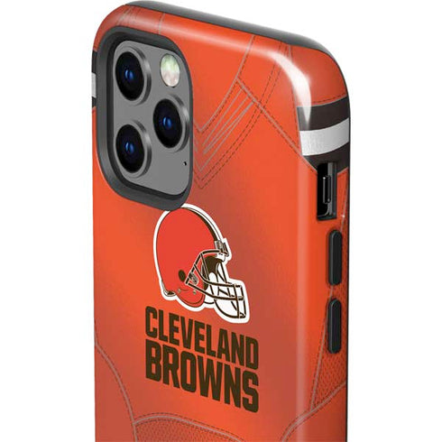 NFL Cleveland Browns Team Jersey iPhone 12 Pro Max Impact Case