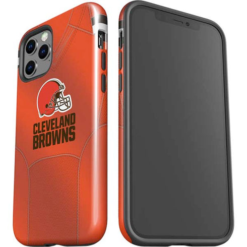 NFL Cleveland Browns Team Jersey iPhone 12 Pro Max Impact Case