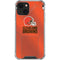 NFL Cleveland Browns Team Jersey iPhone 13 Clear Case